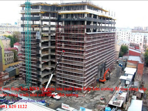 Thép đổ bê tông nhà cao tầng
